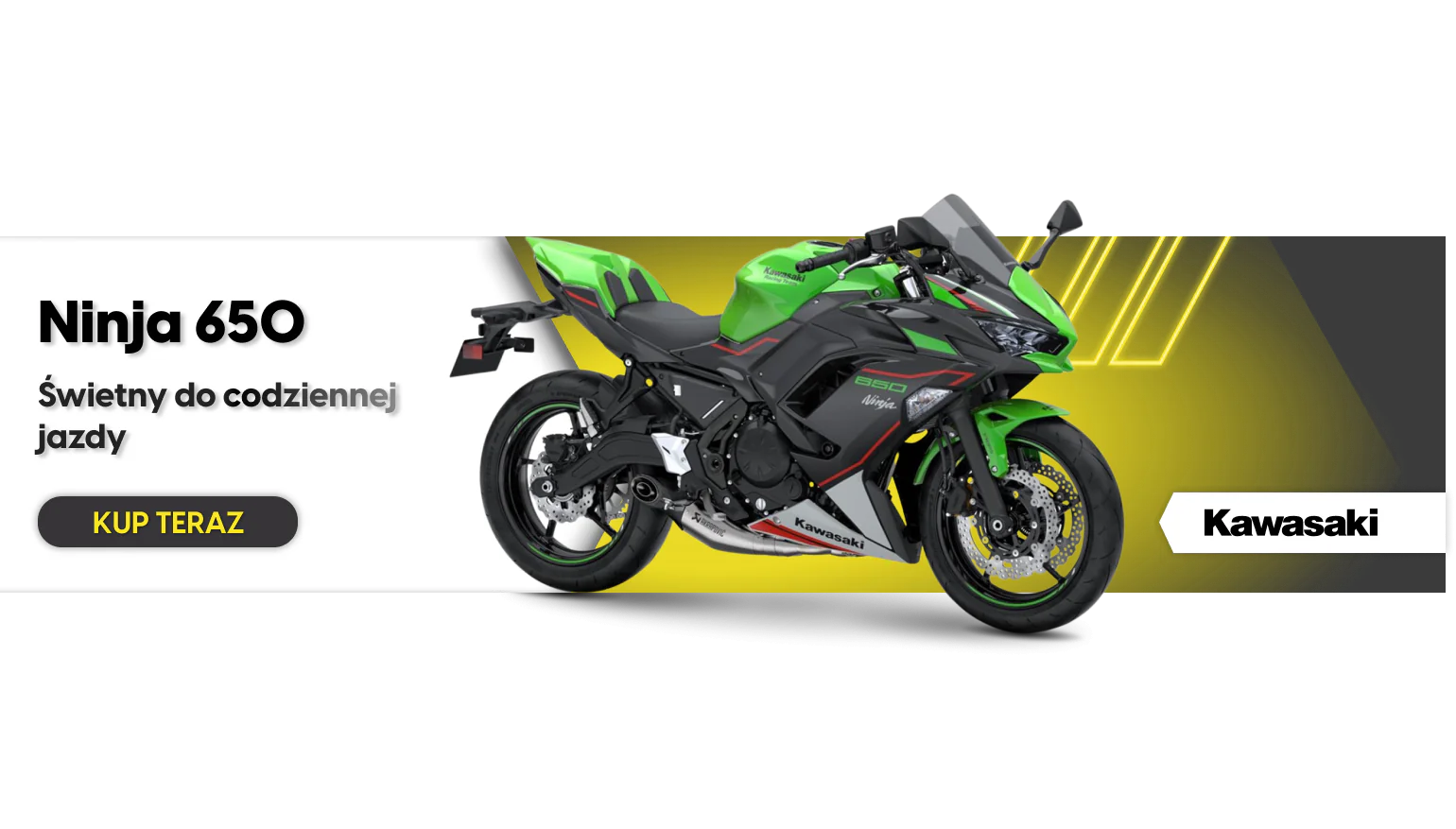baner ninja 650 kawasaki kup