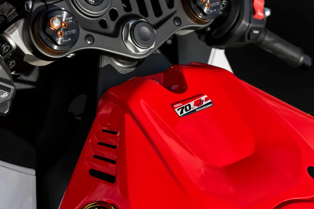 Jubileuszowe malowanie Yamaha Racing 70th Anniversary