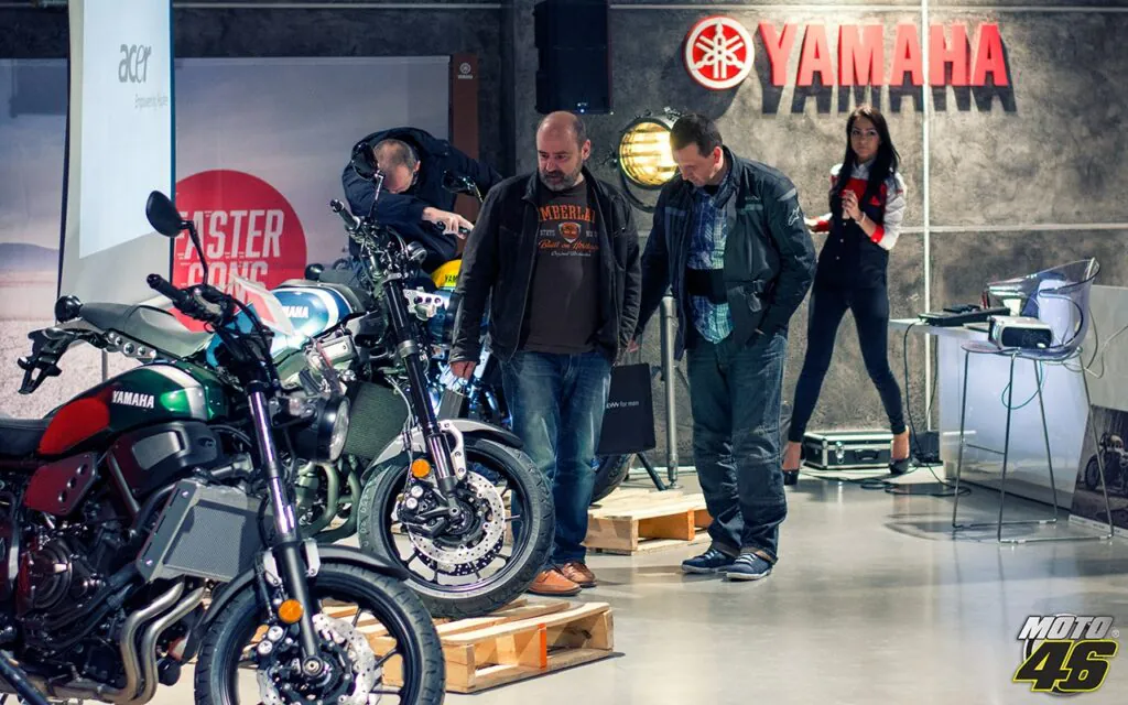 Galeria z premiery Yamaha XSR900 w MOTO46