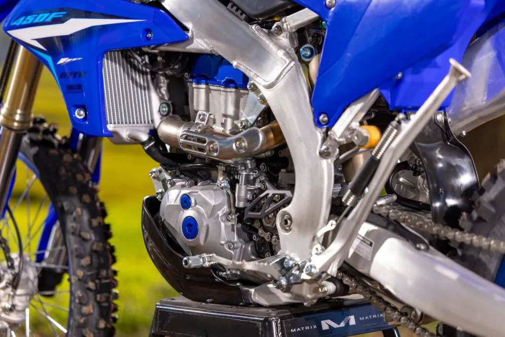 Wiodący w klasie silnik oparty na YZ450F