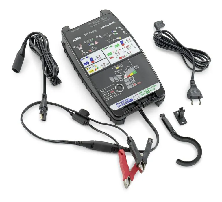 Battery charging and testing unit