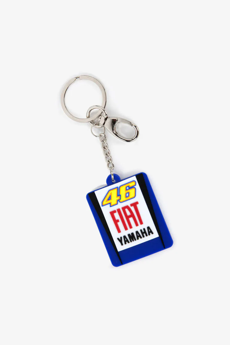 VR46 Yamaha Fiat Keyring