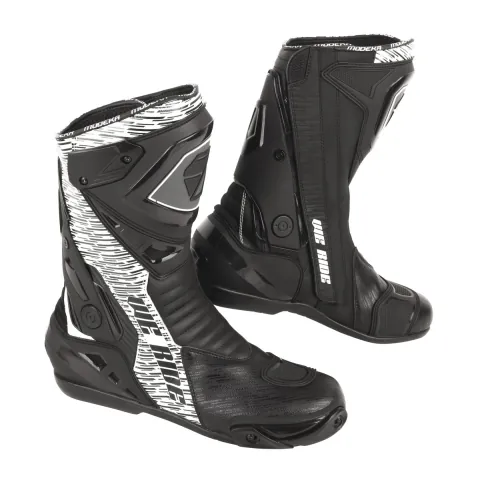 Buty motocyklowe Modeka Yron czarno/białe
