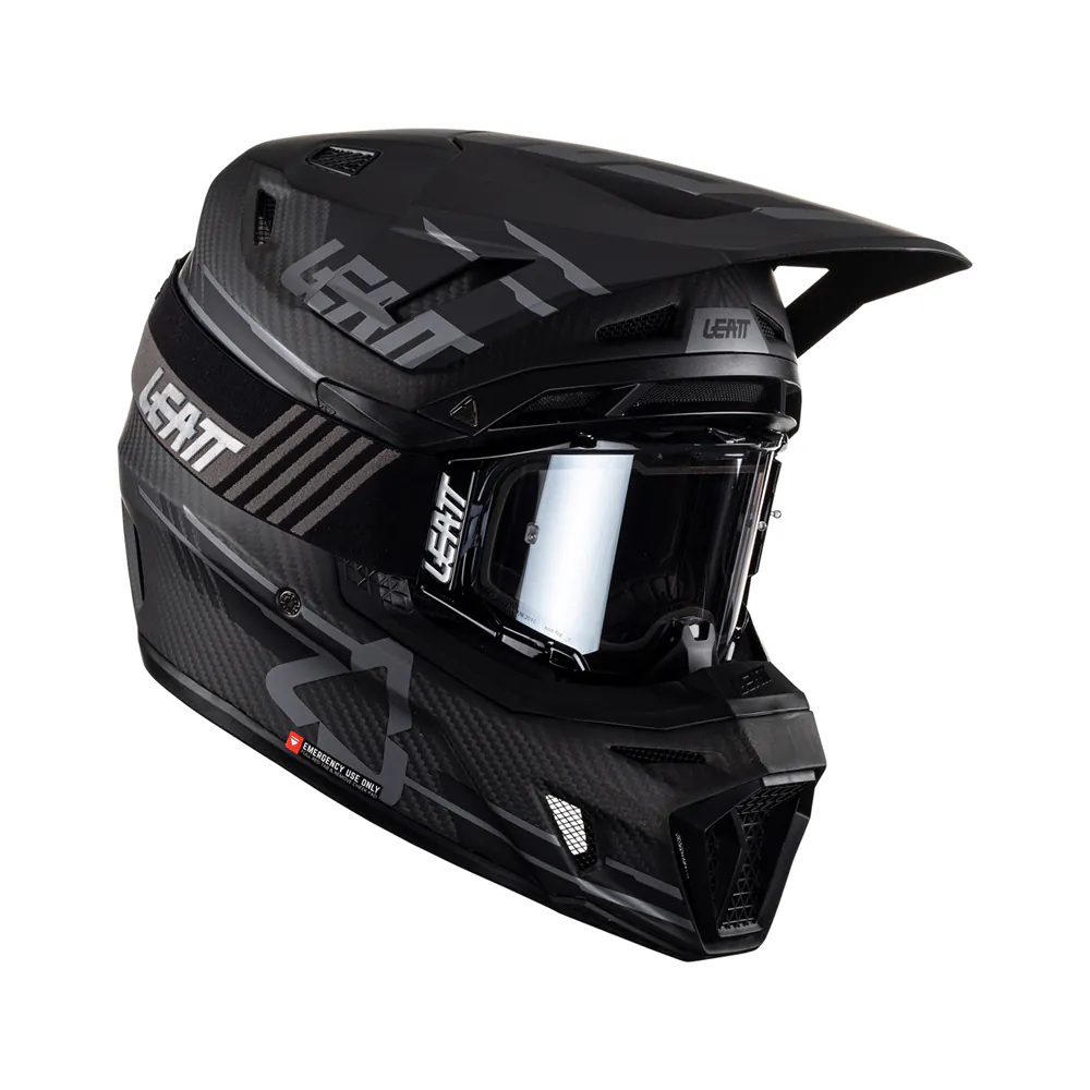 LEATT KASK MOTO 9.5 CARBON V23 (+ GOGLE VELOCITY 6.5 IRIZ GRATIS) HELMET KIT