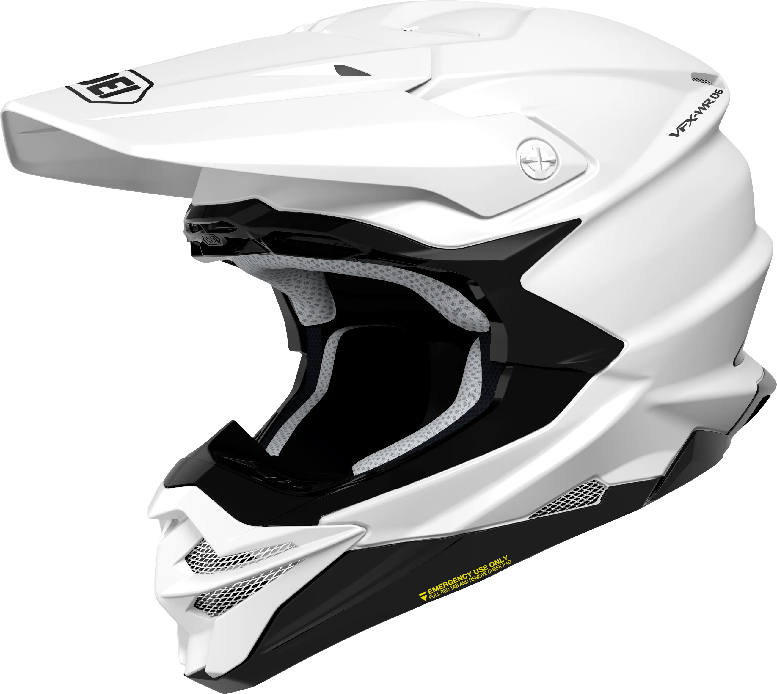 SHOEI Kask Crossowy VFX-WR 06 White Biały