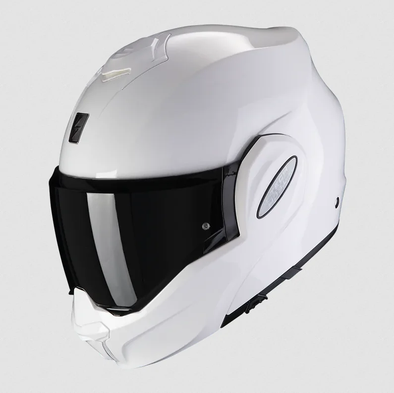 Kask SCORPION EXO-TECH Biały Połysk