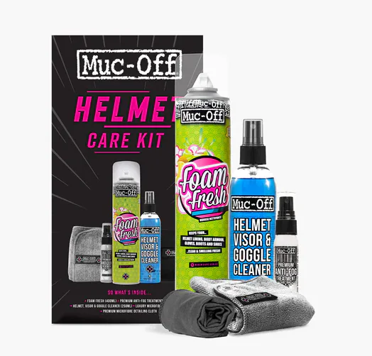 MUC-OFF Helmet Care Kit Zestaw do czyszczenia kasku