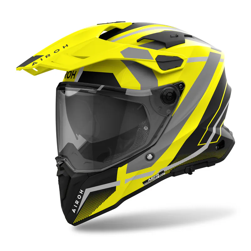 Kask AIROH COMMANDER 2 Yellow Matt
