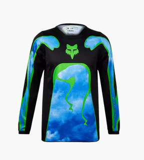 BLUZA FOX YOUTH 180 ATLAS CZARNO/ZIELONA