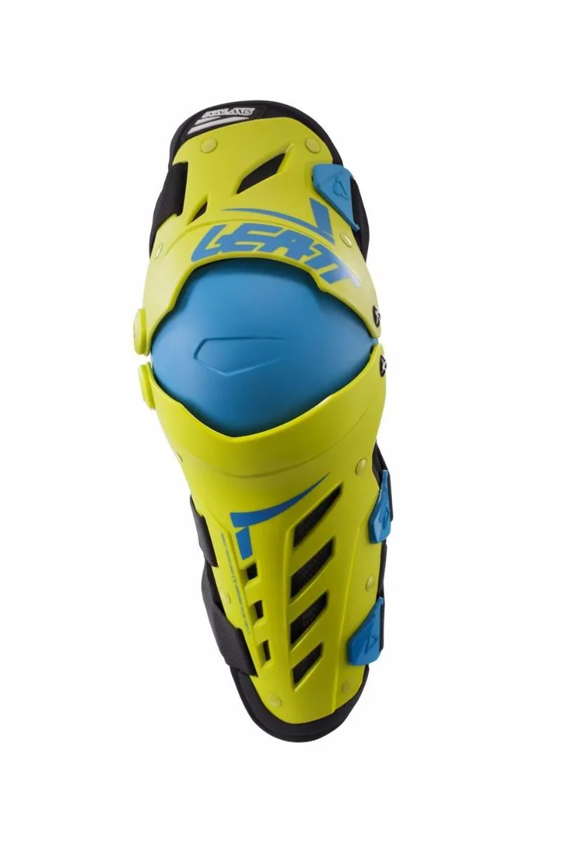 Nakolanniki LEATT Dual Axis Lime/Blue Żółto/Niebieski