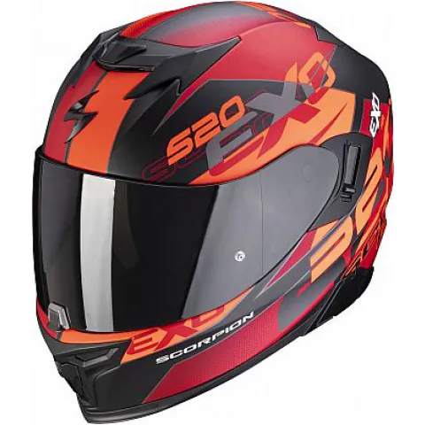 Kask SCORPION EXO-520 AIR COVER RED