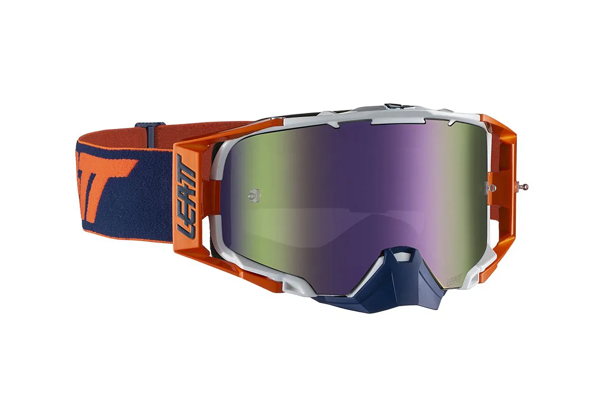 Gogle LEATT VELOCITY IRIZ 6.5 Orange/Ink Purple 30% Pomarańczowo/Granatowe