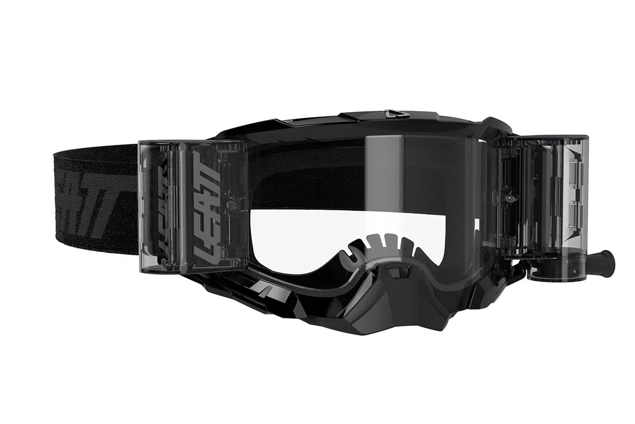 Gogle LEATT VELOCITY 5.5 Roll-Off Black Clear 83% Czarne