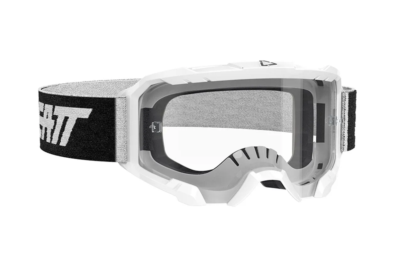 Gogle LEATT VELOCITY 4.5 White Clear 83% Białe