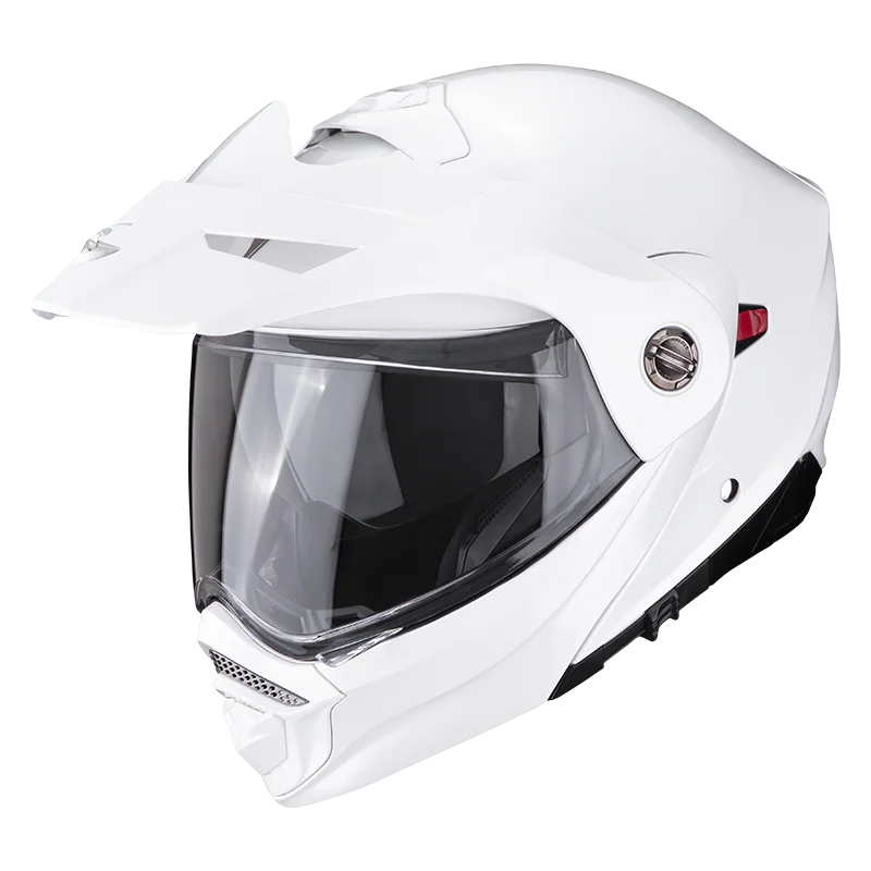 Kask SCORPION ADX-2 UNI Pearl-White - XS, Matt Black Pearl