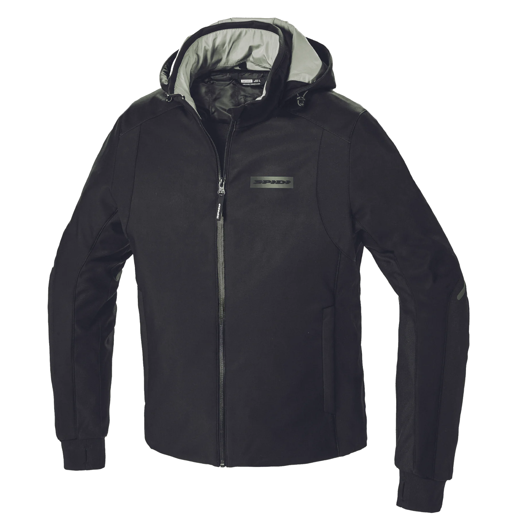 Męska bluza tekstylna SPIDI D267 026 HOODIE ARMOR H2OUT Czarna