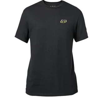 BLUZKA Z KRÓTKIM RĘKAWEM FOX HORN BASIC S/S TEE CZARNA