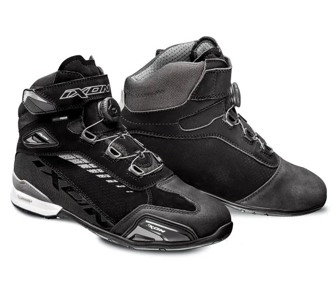 Buty motocyklowe IXON BULL VENTED czarno-białe