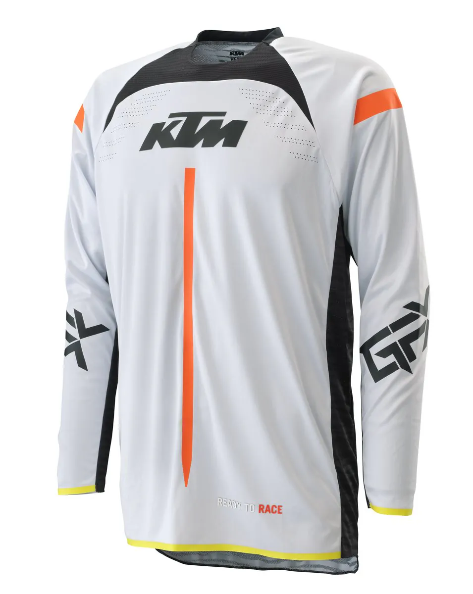 Koszulka z długim rękawem KTM GRAVITY-FX 2021, biała