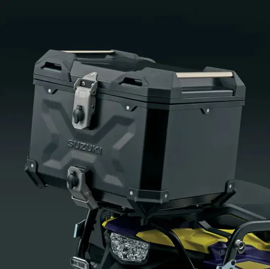 Czarny kufer centralny do Suzuki DL1050 / DL1050DE - Travel Pack Black