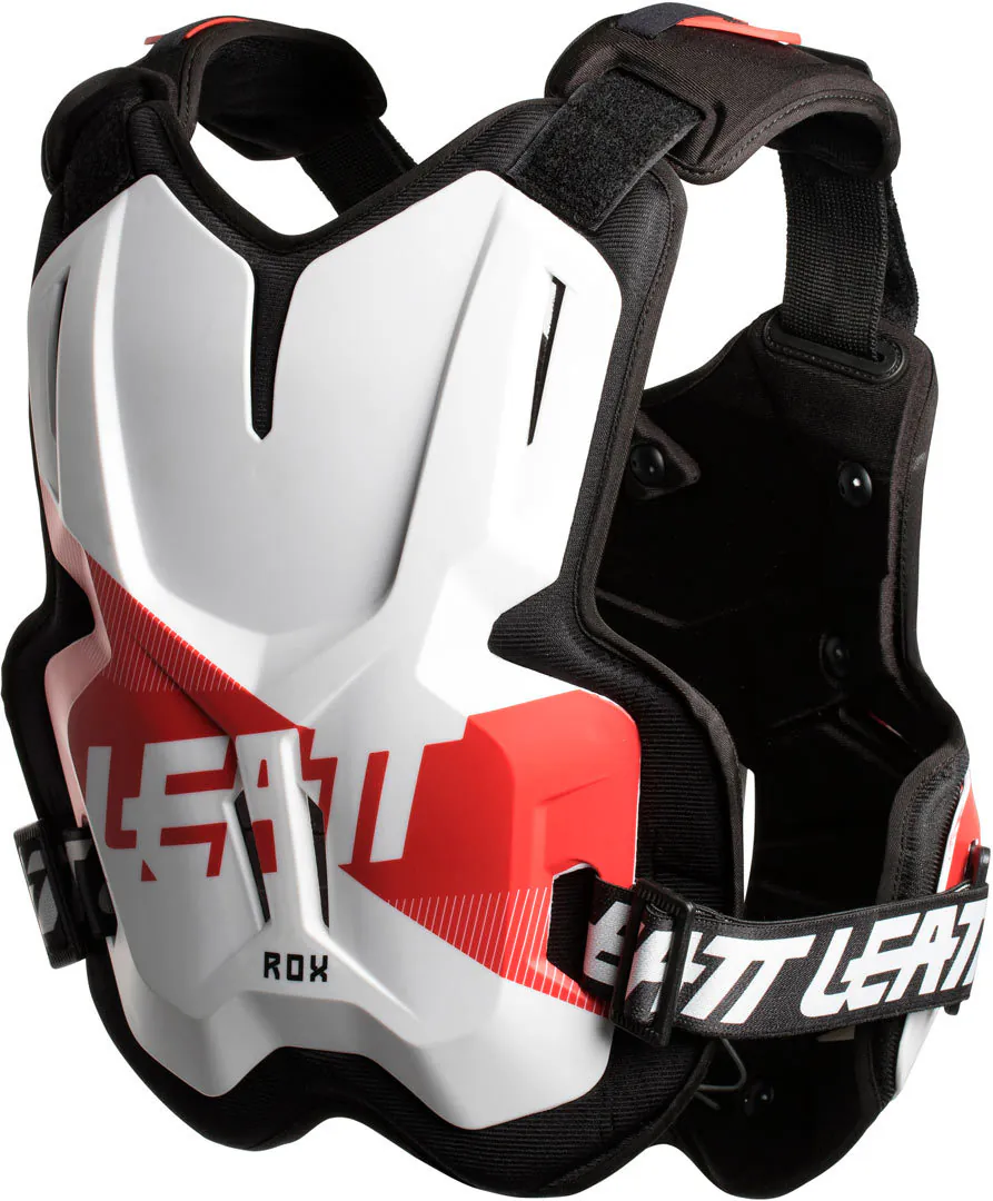 LEATT OCHRONA KLATKI PIERSIOWEJ CHEST PROTECTOR 2.5 ROX CZARNY/BIAŁY/CZERWONY