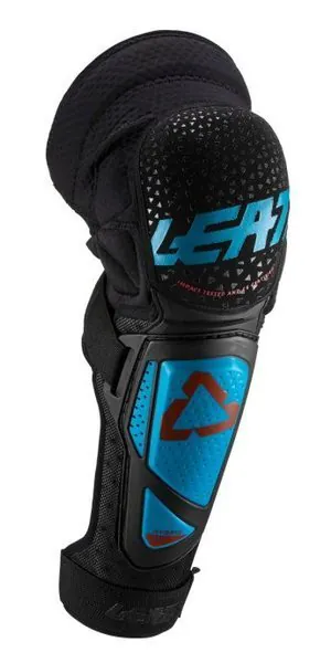 NAKOLANNIKI OCHRANIACZE LEATT 3DF HYBRID EXT CZARNY/NIEBIESKI