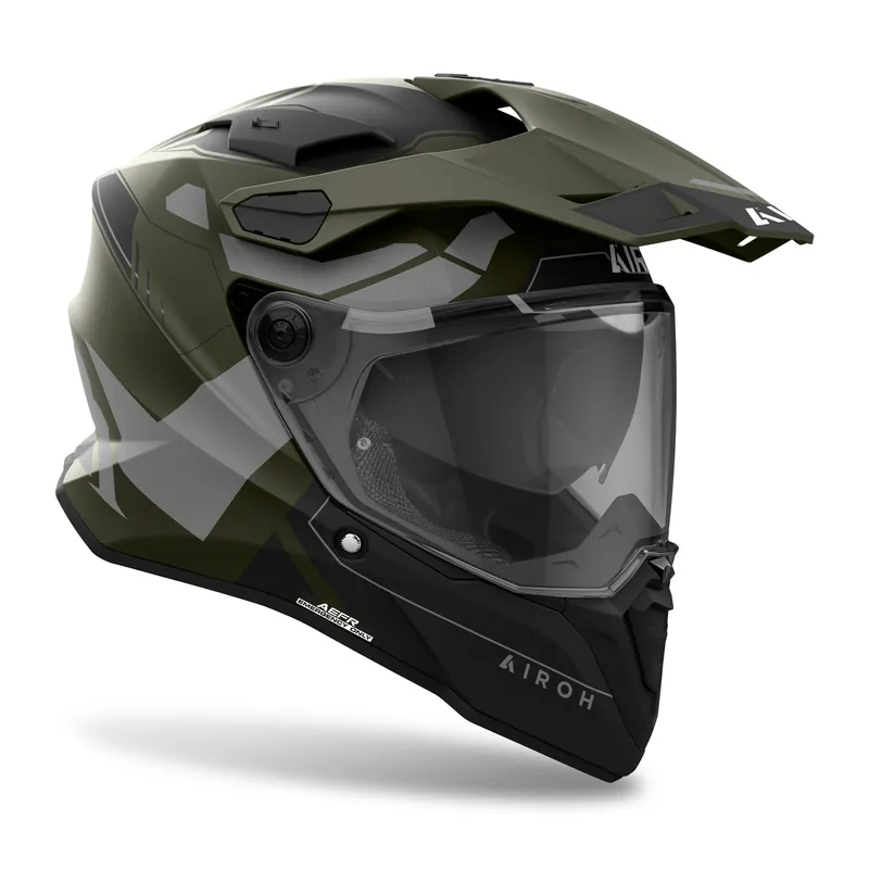Kask AIROH COMMANDER 2 Reveal Military Green Matt
