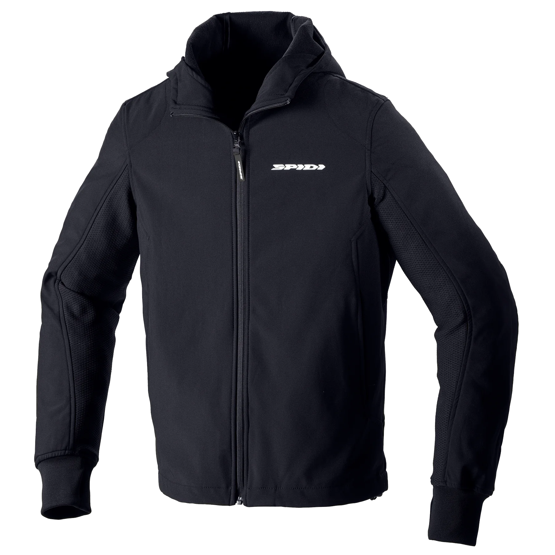 Męska bluza tekstylna SPIDI T224 026 HOODIE ARMOR EVO Czarna