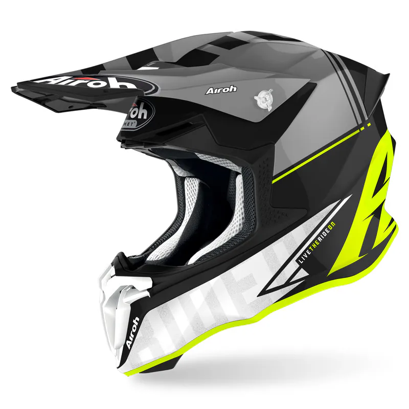 Kask AIROH TWIST 2.0 Tech Yellow