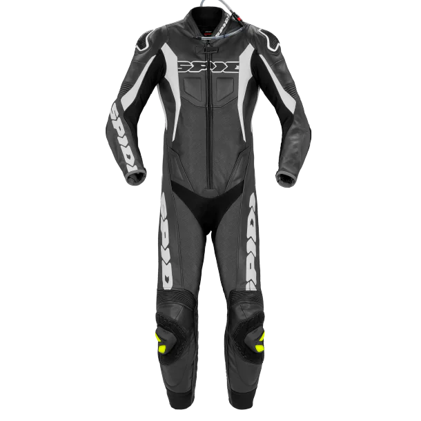 Męski kombinezon SPIDI Y150 011 Sport Warrior Perforated Pro Czarno/Biały