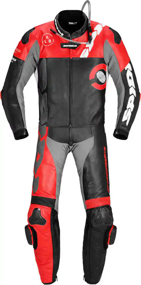 Męski kombinezon SPIDI Y162 014 DP-Progressive Touring Czerwony