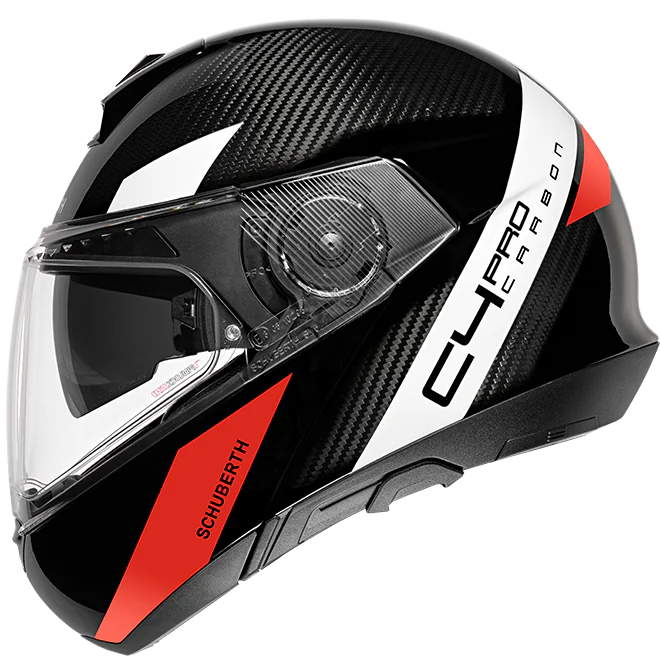 Kask Schuberth C4 PRO CARBON Avio Red 3k