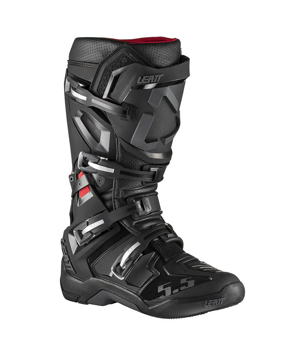 Buty LEATT GPX 5.5 Flexlock Black Czarne