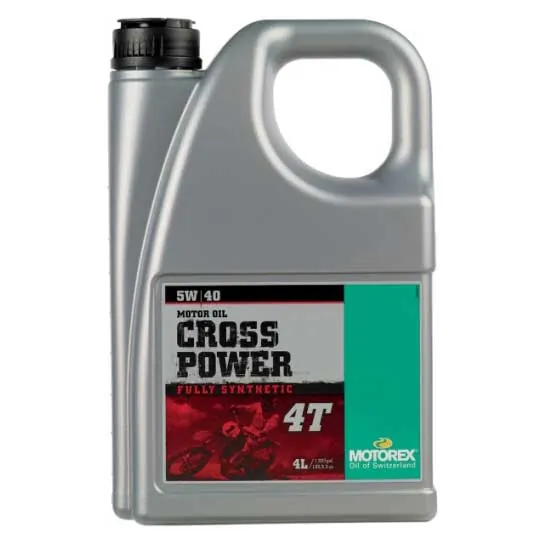 Olej MOTOREX CROSS POWER 4T 5W40 4L