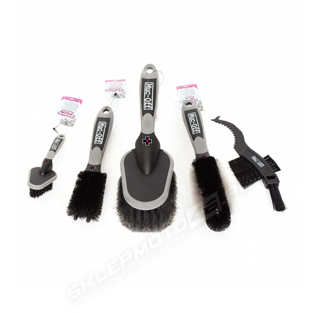 MUC-OFF 5x Premium brush kit Zestaw 5 szczotek