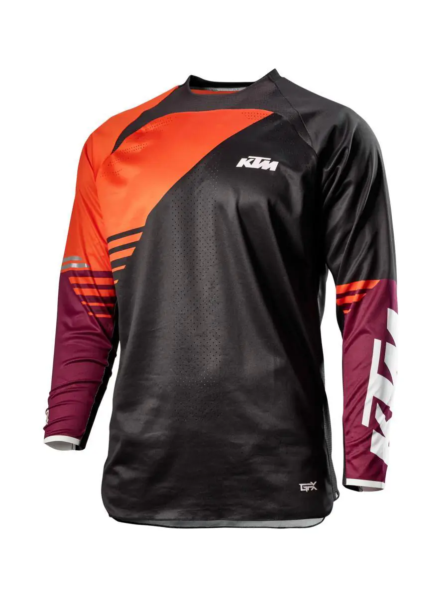 Koszulka z długim rękawem KTM MX GRAVITY-FX, czarna