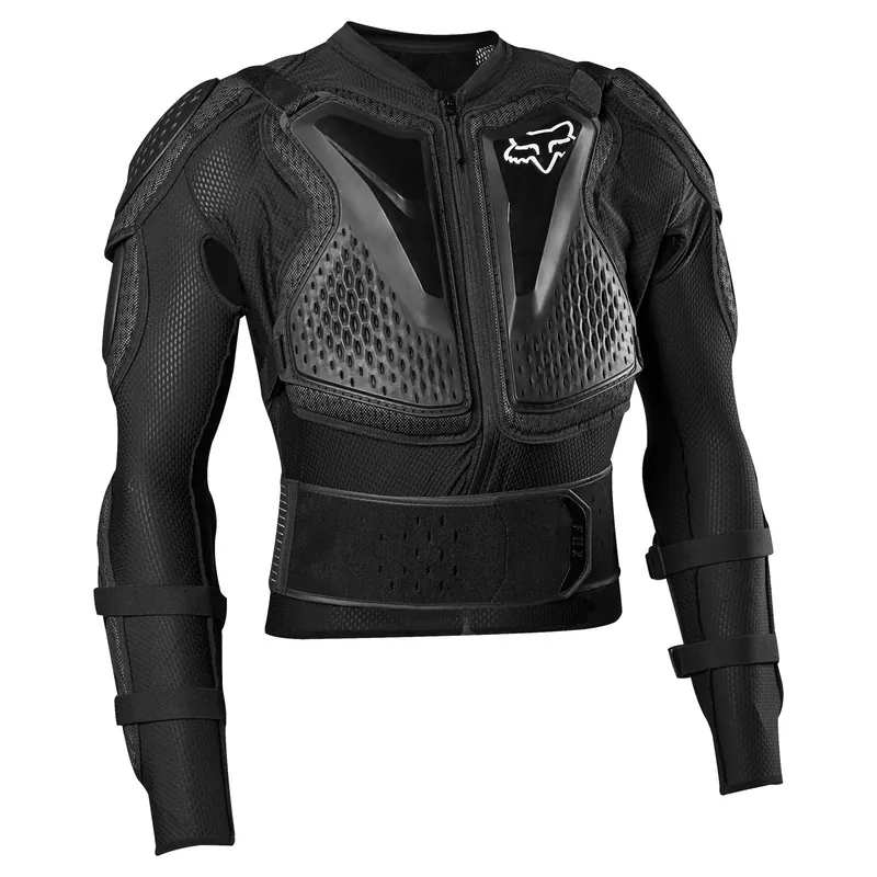 Koszulka z ochraniaczami FOX TITAN SPORT Black/Czarna