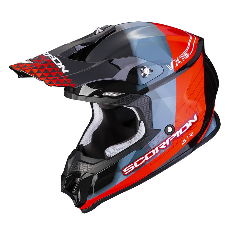 Kask SCORPION VX-16 AIR GEM Black-Red