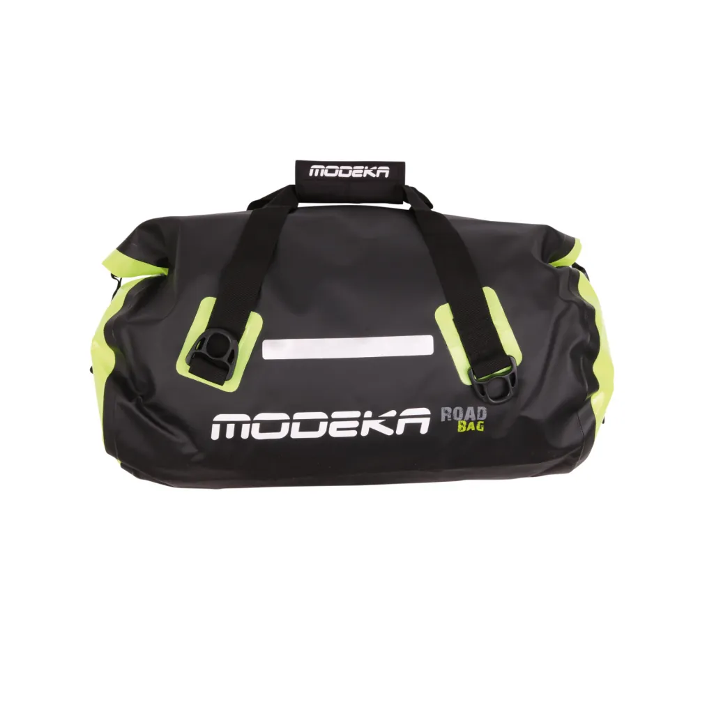 Torba MODEKA - ROAD BAG czarno-neonowa 30l