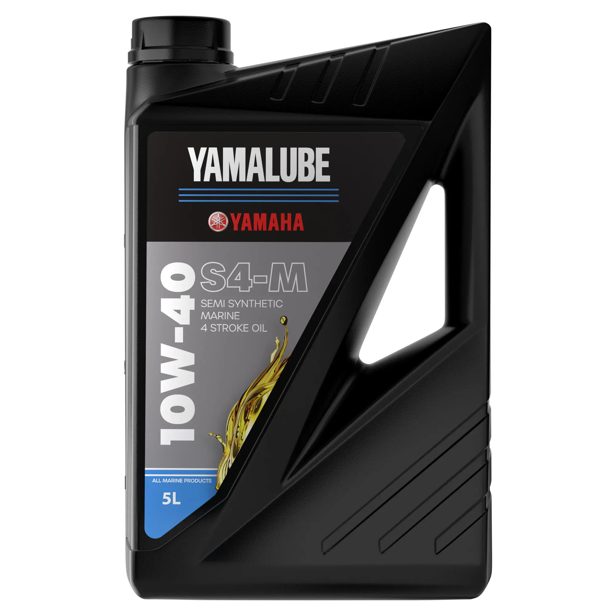 Olej Yamalube 10W40 S4-M - Półsyntetyk - 5L (Marine 4T)