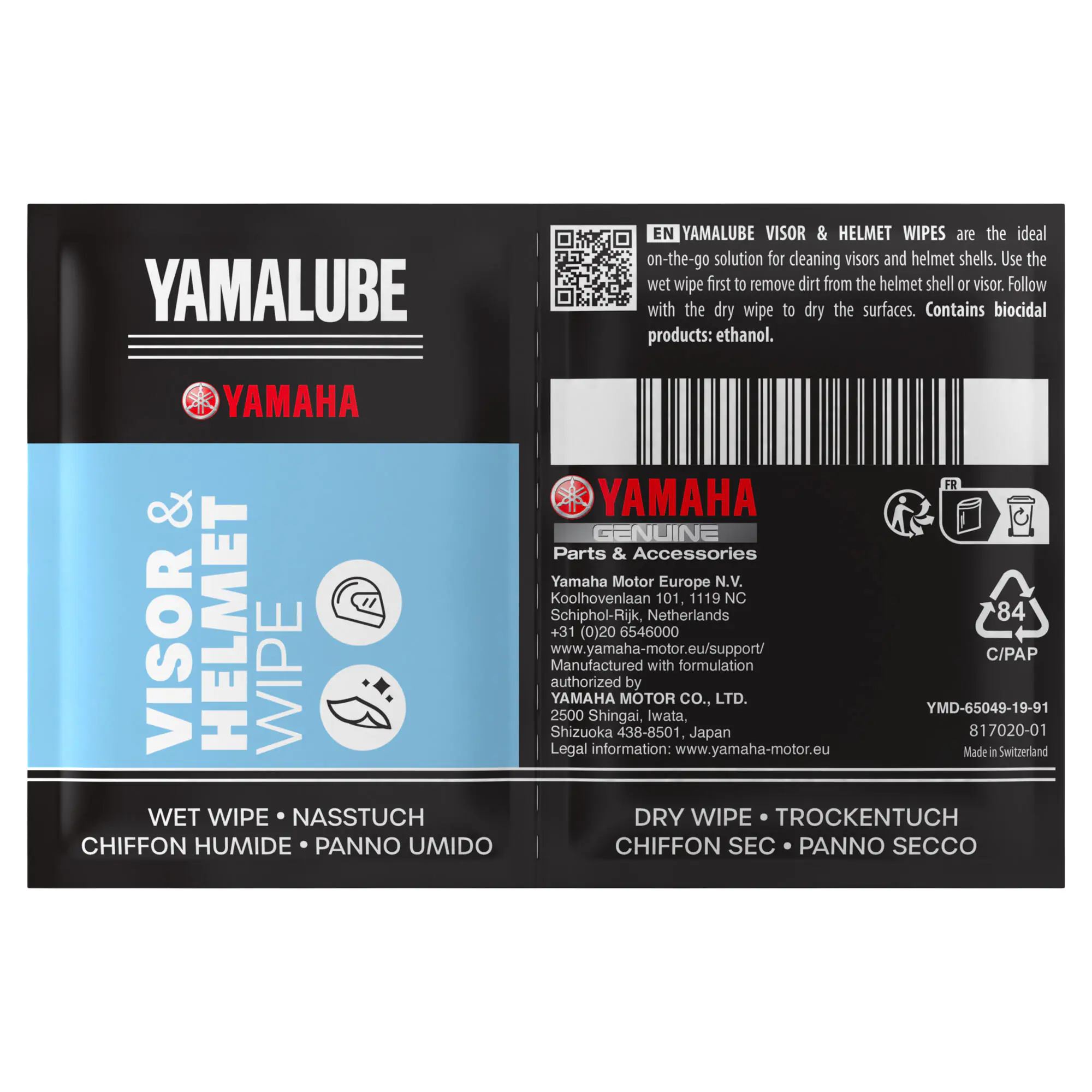 Yamalube chusteczki do czyszczenia